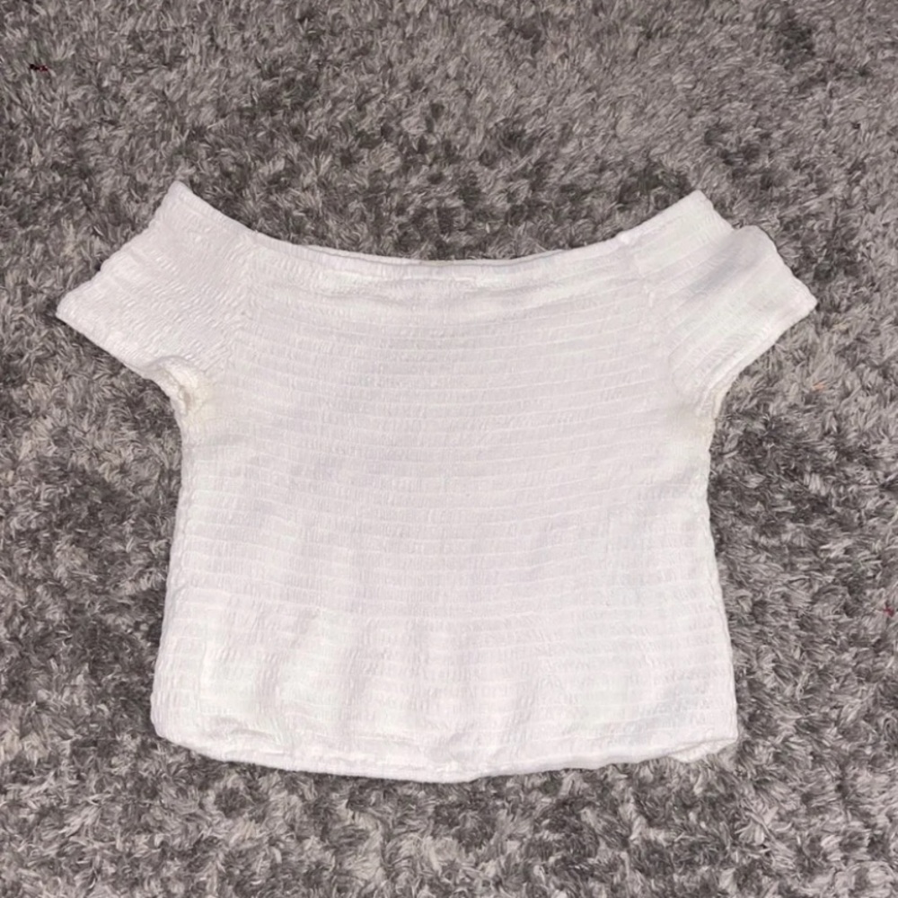 Off The Shoulder Crop Top